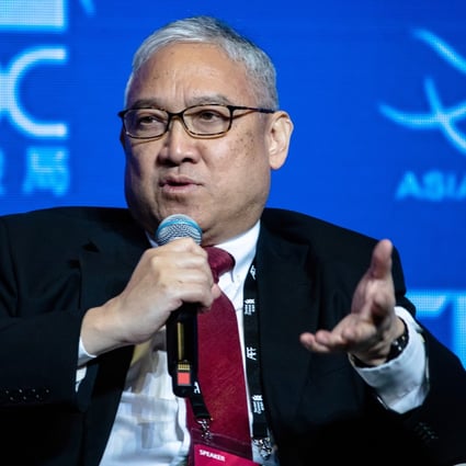 William Fung Kwok-lun, chairman of global supply chain manager Li & Fung, at the Asian Financial Forum in Hong Kong on Monday. Photo: Bloomberg