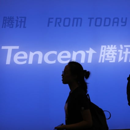 Shares of Hong Kong-listed Tencent Holdings are trading near the most overbought level since late 2017. Photo: Simon Song