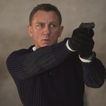 Daniel Craig in a scene from No Time to Die, the 25th film outing for James Bond and Craig’s fifth time in the famous role. Photo: Nicola Dove.