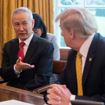 China's Vice Premier Liu He is set to sign the phase one trade deal with US President Donald Trump on Wednesday in Washington. Photo: AFP