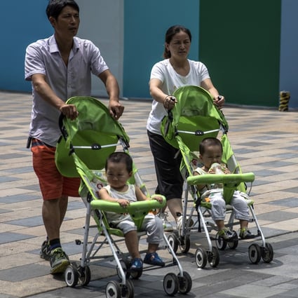 Chinese mothers gave birth to 14.65 million babies last year, down from 15.23 million in 2018. Photo: EPA