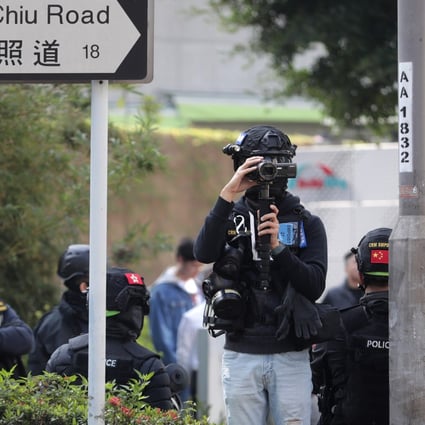Police have borne the brunt of doxxing since protests broke out in Hong Kong. Photo: Edmond So