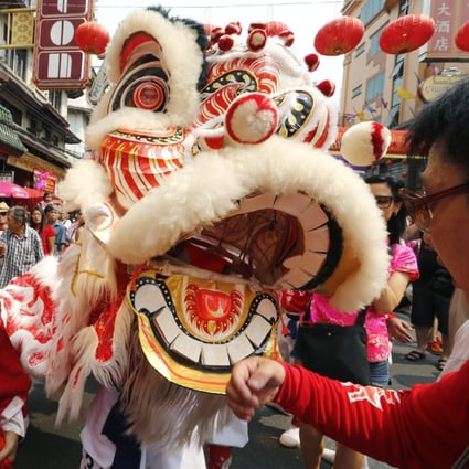 Revellers at a Lunar New Year parade in Bangkok on February 10, 2013. File photo: EPA
