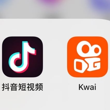 Screenshot of Douyin and Kuaishou apps. Source: KrASIA