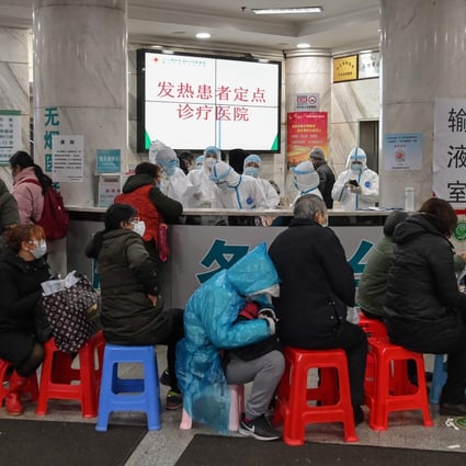 Patients have crowded the city’s hospitals seeking tests and treatment. Photo: AFP