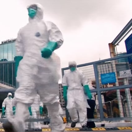 A still from a scene shot in Hong Kong featured in new Netflix documentary series Pandemic: How to Prevent an Outbreak. Deadly bird flu first jumped the species barrier to infect humans in the city, and it dealt with the Sars outbreak in 2003. Photo: Netflix