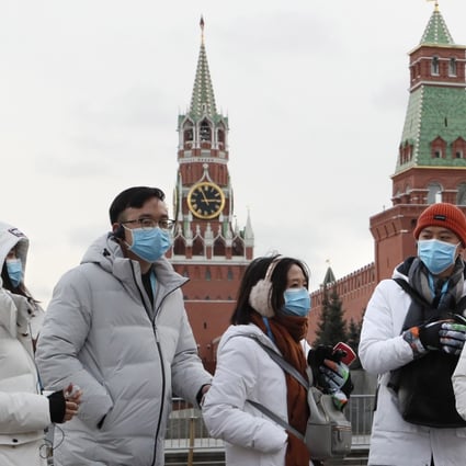 Chinese tourists in Moscow. Photo: EPA-EFE