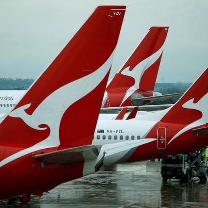 Qantas aircraft seen on the tarmac at Melbourne International Airport. Photo: Reuters