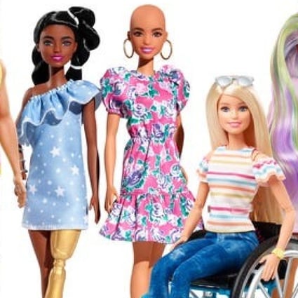 negatief Er is een trend Avonturier Barbie gets more diverse: Mattel unveils dolls with no hair, vitiligo, a  prosthetic limb | South China Morning Post