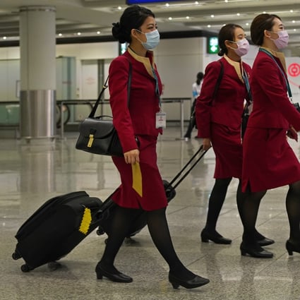 Cathay Pacific cabin crew have put pressure on the airline to suspend flights to mainland China following the coronavirus epidemic. Photo: AP