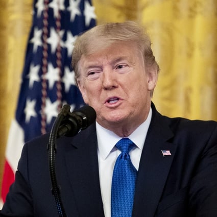 US President Donald Trump has issued an ordered temporarily stopping travellers who pose a risk of transmitting the coronavirus from entering the United States. Photo: EPA-EFE