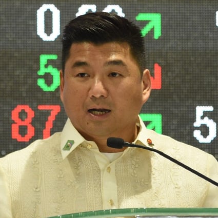 Dennis Uy, chairman and CEO of Phoenix Petroleum Philippines. Photo: AFP
