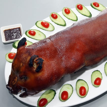 Recipes from the Garden of Contentment contains recipes for classical Chinese dishes like roast suckling pig. Photo: SCMP