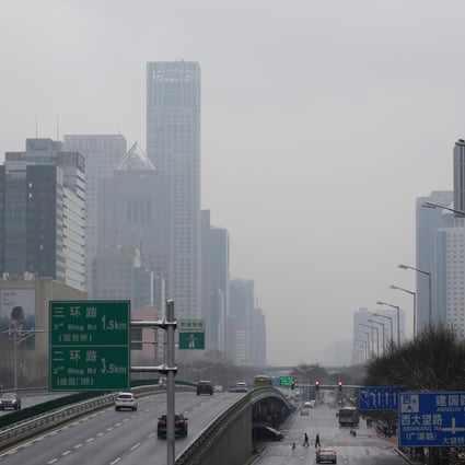 Activity grinds to a standstill in Beijing as the country struggles to contain a coronavirus outbreak. Photo: Reuters