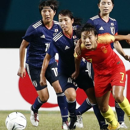 Wang Shuang in action for China at the Asian Games. Photo: Reuters