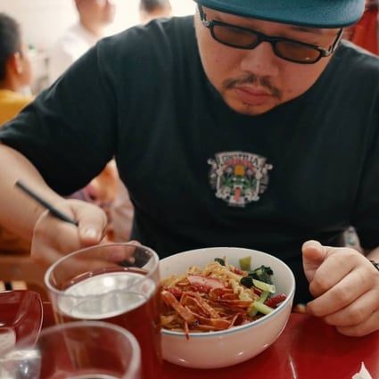 The Bakmi Club was set up in Indonesia for noodle lovers to share their passion with others. Bakmi Club member Tjin Soei during a gathering.