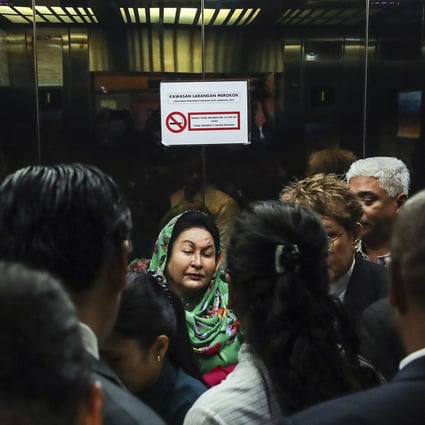 Rosmah Mansor, centre, arrives at Kuala Lumpur High Court last week. Photo: EPA