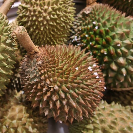 Durians for sale. Photo: SCMP Pictures
