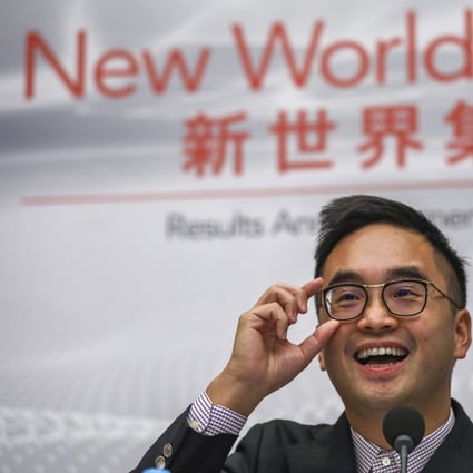 Adrian Cheng Chi-kong has been given the task to oversee the group’s property business in mainland China in another sign of succession planning at New World Development. Photo: Tory Ho