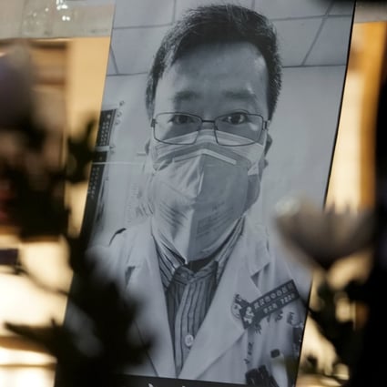 The death of coronavirus whistle-blower doctor Li Wenliang has prompted calls for greater freedom of expression in China. Photo: AP