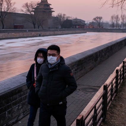 Some couples have had to cancel their Valentine’s Day plans because of the outbreak. Photo: AFP