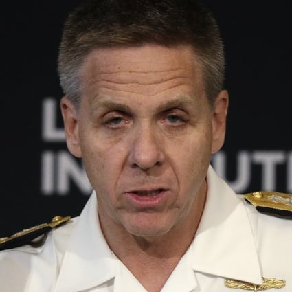 Admiral Philip Davidson, commander of the US Indo-Pacific Command. Photo: AP
