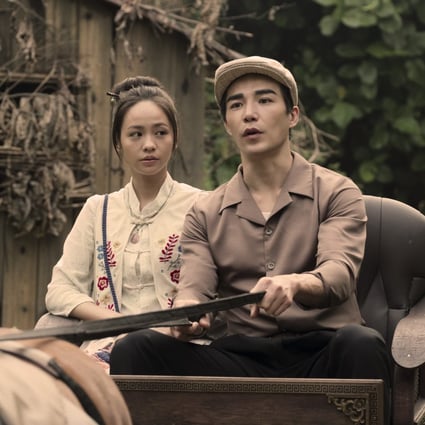 Peijia Huang (left) as Pan Li Lan and Ludi Lin as Lim Tian Bai in a still from The Ghost Bride, a Taiwanese-Malaysian thriller now streaming on Netflix. Photo: Netflix