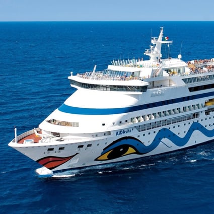 The AIDAvita cruise ship. Photo: Twitter