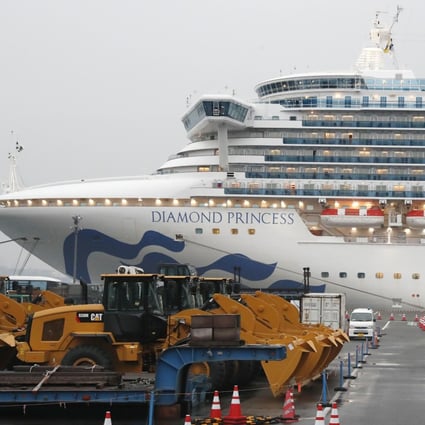 The ship was placed under quarantine on February 4, with more than 3,000 people affected. Photo: Kyodo