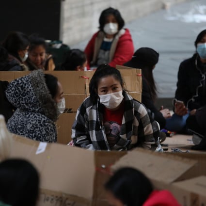 Thousands of domestic helpers from the Philippines are set to return to Hong Kong after Manila lifted a travel ban imposed because of the coronavirus. Photo: Nora Tam