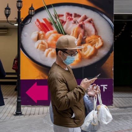 Hong Kong’s food and beverage sector has been badly affected by the coronavirus outbreak. Photo: Bloomberg