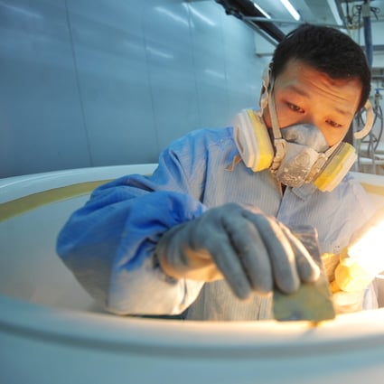 Some manufacturers have been unable to operate at full capacity. Photo: Reuters