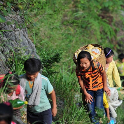 Most China’s poorest people live in remote rural areas. Photo: Xinhua
