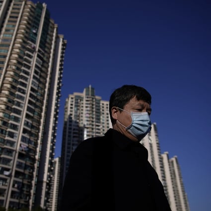 A man wears a protective mask in Shanghai on Thursday. Photo: Reuters