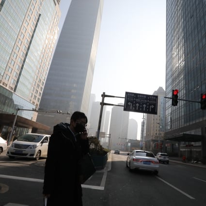 Domestic and international travel restrictions, quarantine measures and coronavirus-related delays in production are taking a toll on China’s economy. Photo: SCMP
