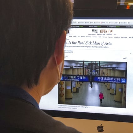 The commentary prompted outrage on social media. Photo: SCMP