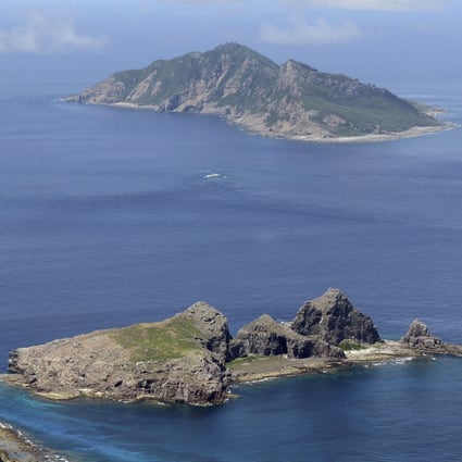 The disputed East China Sea islands which are called the Senkaku in Japan and Diaoyu in China. They are claimed by China, Japan and Taiwan. Photo: Kyodo