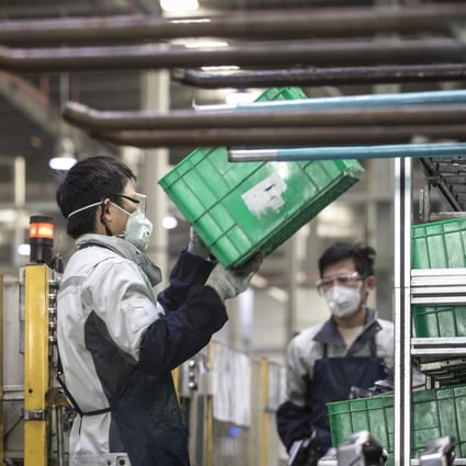 Small companies dotted around China’s manufacturing heartlands have reported incremental progress in getting back to work. Photo: Bloomberg