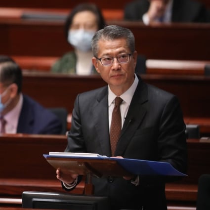 Financial Secretary Paul Chan Mo-po is announcing a huge relief package for Hongkongers. Photo: K.Y. Cheng
