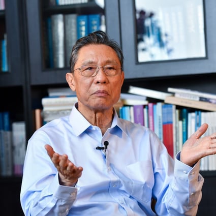 Chinese renowned respiratory scientist Zhong Nanshan is well known for his pivotal role in China’s fight against the Sars epidemic in 2002 and 2003. Photo: Xinhua
