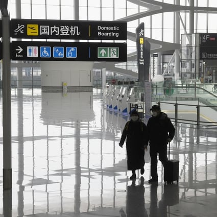 The cancellation of around 10,000 flights a day, or around two thirds of the total number of flights scheduled every day in February, has placed huge financial pressure on airlines and airports. Photo: Kyodo