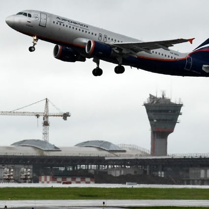 The first imported case reported was a passenger on an Aeroflot flight from Moscow. Photo: AFP