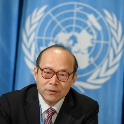 Chen Xu, China’s ambassador to the UN, says the US has turned the election of the Wipo director general into a political game. Photo: AFP