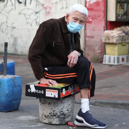 Elderly Hongkongers who live alone face isolation and anxiety amid the coronavirus outbreak. Photo: Xiaomei Chen