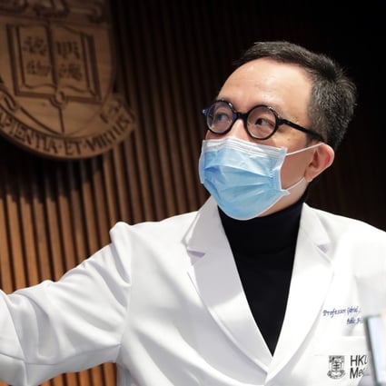 Professor Gabriel Leung believes the coronavirus can now be called a pandemic. Photo: Edmond So