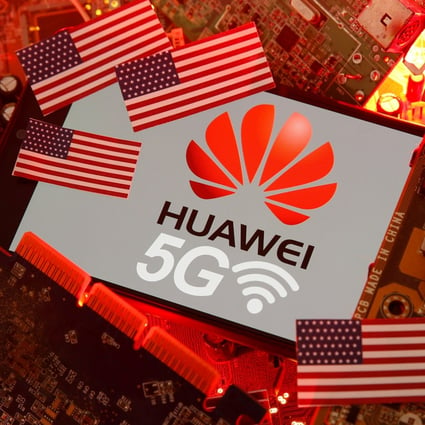 Huawei Technologies says it sold more than 50,000 5G mobile base stations as of February that were free of US hi-tech components. Photo: Reuters