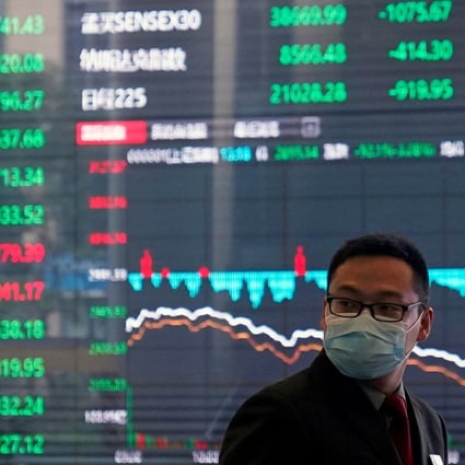 China’s equity benchmark, the Shanghai Composite Index, has risen around 10 per cent in the last month despite the impact of the ongoing coronavirus and data that showed the manufacturing and services sectors activity contracted sharply in February. Photo: Reuters