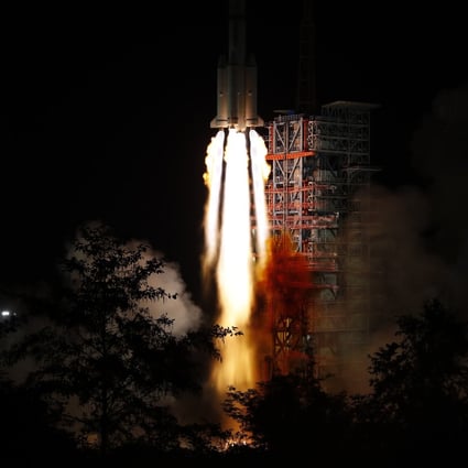 China has launched 54 BeiDou satellites since work started on the system in the 1990s. Photo: Xinhua