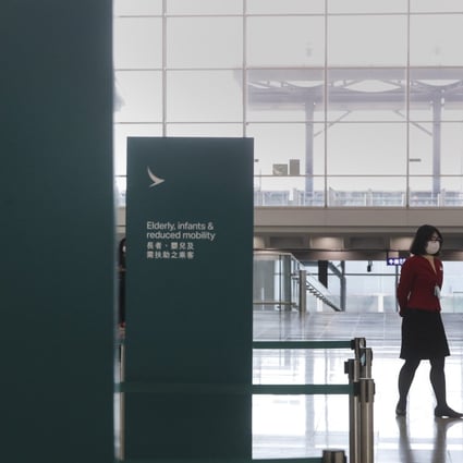A flight attendant for Cathay Pacific was among the Covid-19 cases confirmed by Hong Kong authorities on Wednesday. Photo: Felix Wong