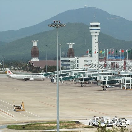 A view of the terminal building at Sanya Phoenix International Airport on Hainan Island, the gateway to the provincial tourism industry. Photo: Handout